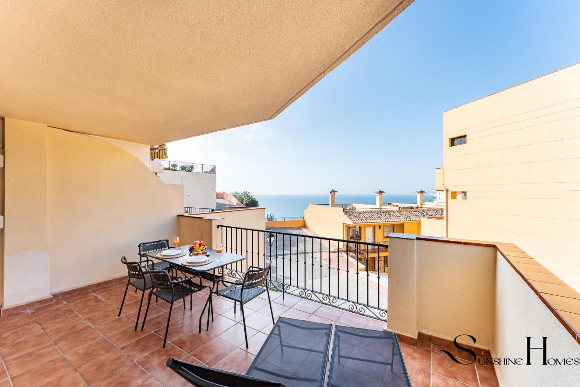 Beachside Retreat With Private Terrace Benalmádena Exterior photo